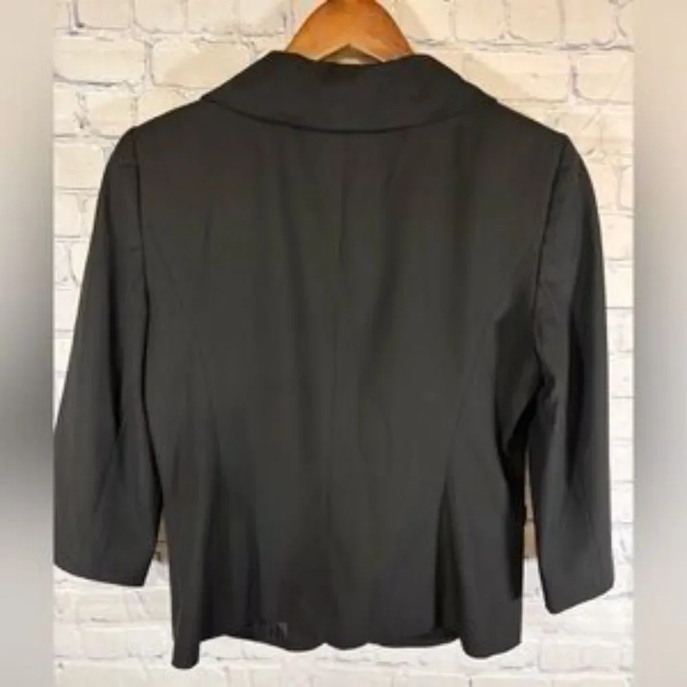 VINTAGE The Limited Suiting Classic Workwear Black Shawl Collar Y2K Blazer M